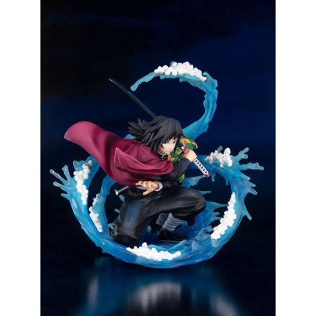 Фигурка Bandai Tamashii Nations Figuarts ZERO: Гию Томиока Водное дыхание (Giyu Tomioka Water Breathing) Клинок, Рассекающий Демонов (Demon Slayer) (608956) 17 см 