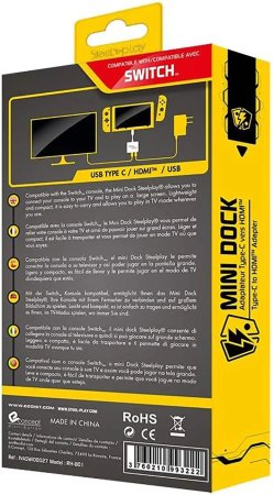 Док-станция SteelPlay Mini Dock Type-C to HDMI Adapter (993222) (Switch)