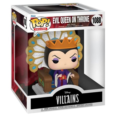 Фигурка Funko POP! Deluxe: Злая королева на троне (Evil Queen on Throne) Дисней: Суперзлодеи (Disney: Villains) ((1088) 50270) 12 см