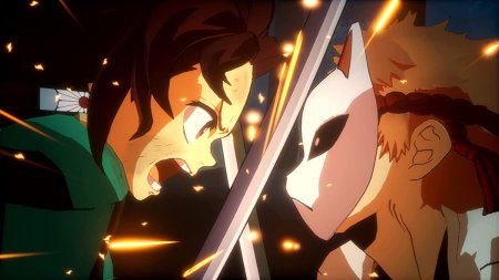 игра Demon Slayer: Kimetsu no Yaiba The Hinokami Chronicles (Switch) для Nintendo Switch
