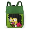  Пиксельный рюкзак Canvas Top Lid pixel Backpack WY-A005 Зеленый-зеленый Рюкзаки