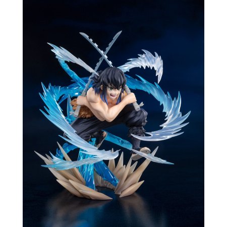 Bandai Tamashii Nations Figuarts ZERO: Иносуке Хасибира Дыхание Зверя (Inosuke Hashibira Beast Breathing) Клинок, рассекающий демонов (Demon Slayer) (608963) 16 см 