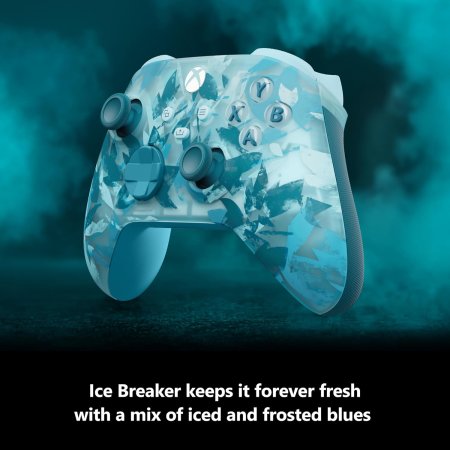 Геймпад беспроводной Microsoft Xbox Wireless Controller Ice Breaker Оригинал (Xbox One/Series X/S/PC) 