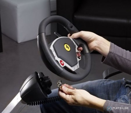  Thrustmaster Ferrari Wireless GT Cockpit 430 Scuderia Edition (PS3) 