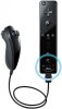 Комплект Геймпадов Wii Remote Plus + Wii Nunchuk (Черного цвета) Оригинал (Wii) USED Б/У