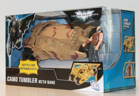   Mattel:    (Camo Tumbler with Bane)    (The Dark Knight Rises)