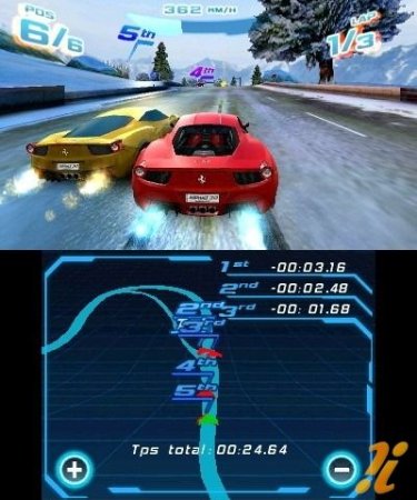 Купить игру Asphalt 3D (Nintendo 3DS) на 3DS