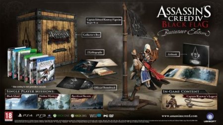 Assassin's Creed 4 (IV):   (Black Flag)   (Collectors Edition) Buccaneer Edition   (Xbox One) 