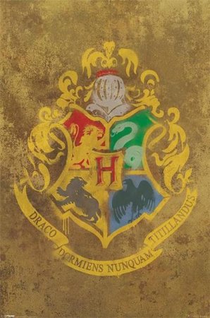   Maxi Pyramid:   (Harry Potter)   (Hogwarts Crest) (PP33280) 91,5 