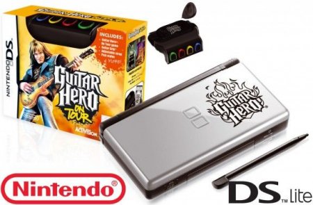   Nintendo DS Lite RUS +  Guitar Hero: On Tour