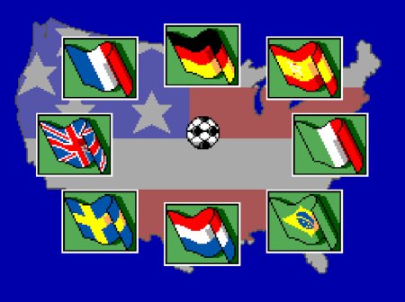 Чемпионат мира по футболу 94 в США (Кубок мира по футболу) (World Cup USA 94 (World Trophy Soccer)) (16 bit) 
