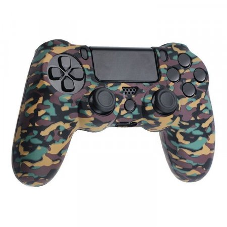     Controller Silicon Case   Sony Dualshock 4 Wireless Controller Camouflage Black/Blue/Brown/Yellow ( ///) (PS4) 
