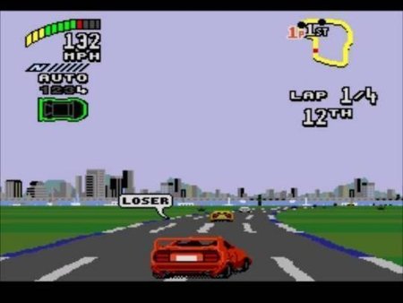 Коллекционный сборник 7 в 1 Ретро-Гонки (Retro-Racing) (16BC-021) Русская Версия (16 bit) 