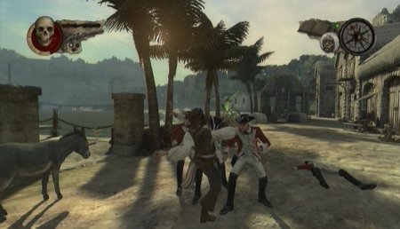 Pirates of the Caribbean 3: At World's End (Пираты Карибского моря 3: На краю света) (Xbox 360) USED Б/У