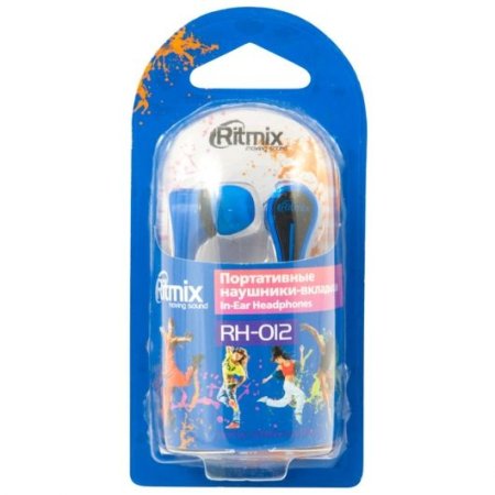 Наушники RITMIX RH-012, чёрные (PC) 