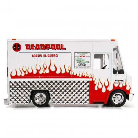     Jada Toys Hollywood Rides:    (Taco Truck) 1:24 +   (Deadpool) 7  (99730) 