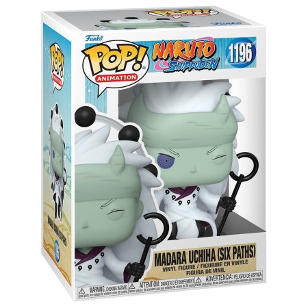 фигурки Фигурка Funko POP! Animation: Мадара Учиха (Шесть путей) (Madara Uchiha (Six Paths)) Наруто: Ураганные хроники (Naruto Shippuden) ((1196) 58009) 9,5 см