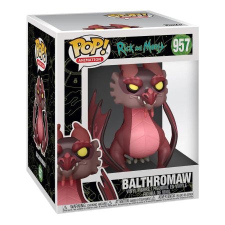 фигурки Фигурка Funko POP! Animation: Балтремар (Balthromaw) Рик и Морти (Rick & Morty) ((957) 55251) 15,5 см