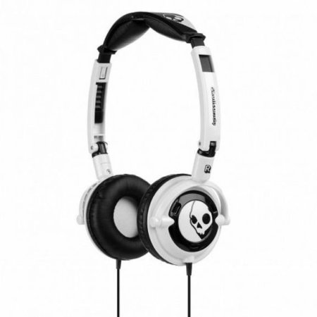 Гарнитура SKULLCANDY Lowrider Чёрная/Белая (PC)