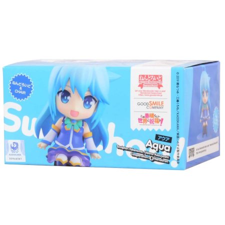 Фигурка Good Smile Company Nendoroid Swacchao: Аква (Aqua) Да благословят боги этот прекрасный мир! (Konosuba God's blessing on this wonderful world! Legend of Crimson) (4580590126282) 9 см 