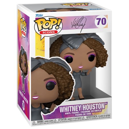 фигурки Фигурка Funko POP! Icons: Уитни Хьюстон (Whitney Houston) Как я знаю (How Will I Know) (61354) 9,5 см