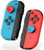 Накладки на стики для контроллеров Joy-Con KontrolFreek Splash Edition Red/Blue (Красный/Синий) |11 (Switch/Switch Lite)