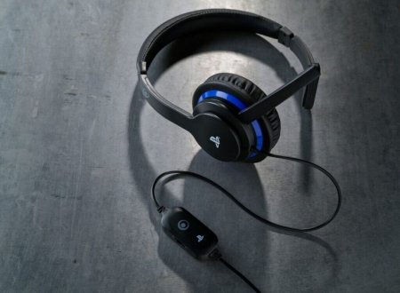 Игровая гарнитура проводная Big Ben Mono Headset Communicator (372755) Черный (Black) (PS4) для PS4