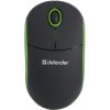 Мышь DEFENDER Discovery MS-630, мини, чёрная/жёлтая (PC) 