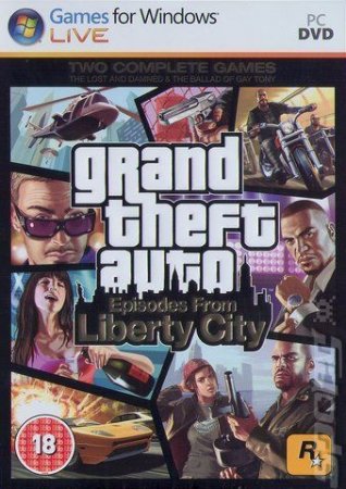 GTA: Grand Theft Auto 4 (IV): Episodes From Liberty City   Box (PC) 