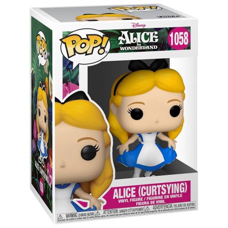 фигурки Фигурка Funko POP! Disney: Алиса в реверансе (Alice Curtsying) Алиса в Стране Чудес 70-ти летие Годовщина (Alice in Wonderland 70th) ((1058) 55734) 9,5 см