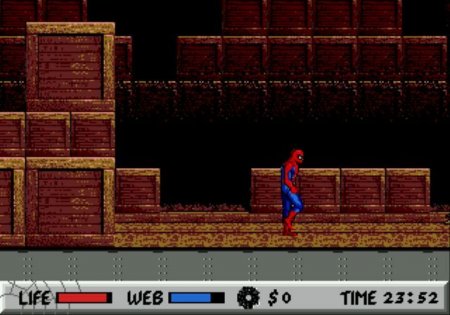  - (The Amazing Spider-Man) vs. the Kingpin   (16 bit) 