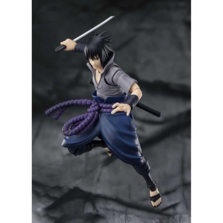 Фигурка Bandai Tamashii Nations S.H.Figuarts: Саске Учиха Тот, Кто несет всю ненависть (Sasuke Uchiha He Who Bears All Hatred) Наруто: Ураганные хроники (Naruto Shippuden) (4573102634504) 14,5 см 