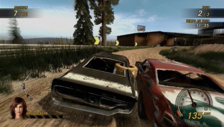Flatout Ultimate Carnage (Xbox 360) USED Б/У