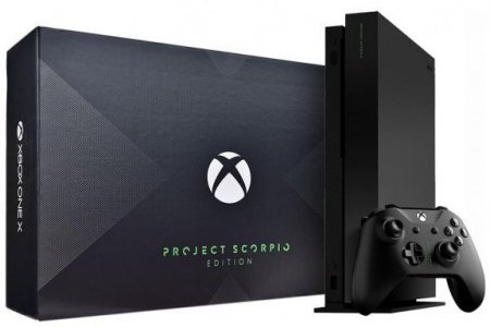   Microsoft Xbox One X 1Tb Eur  Project Scorpio edition 
