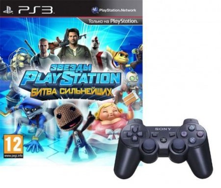     PlayStation:     +  (Dualshock Wireless Black: SCEE) (PS3)  Sony Playstation 3
