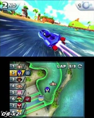 Купить игру Sonic and All-Stars Racing Transformed Ограниченное издание (Limited Edition) (Nintendo 3DS) на 3DS