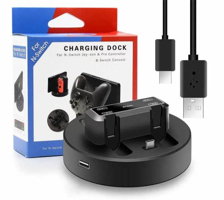   Charging Dock Joy-Con & Pro Controller (GNS-628) (Switch)