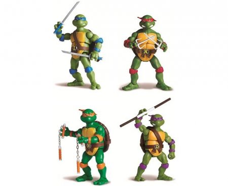  -  (Playmates Teenage Mutant Ninja Turtles Classic Retro Collectors Figure Series 1 Donatello Figure)