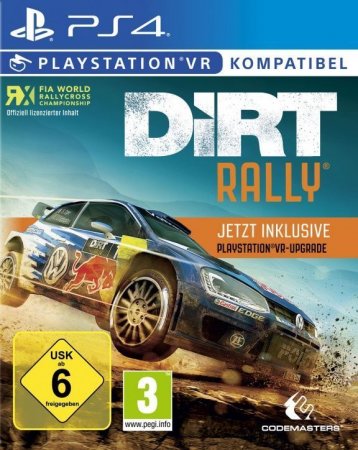  Dirt Rally (  PS VR)   (PS4) Playstation 4