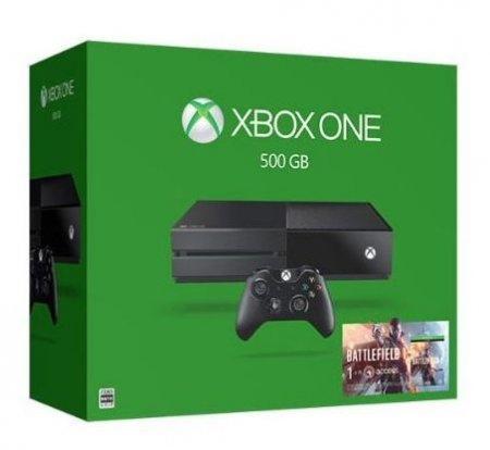   Microsoft Xbox One 500Gb Rus  + Battlefield 1    
