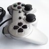 Геймпад проводной Sony DualShock 2 (Silver) Серебро Оригинал (PS2) (OEM) для Sony PS2