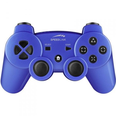 Геймпад беспроводной SPEEDLINK Strike FX Wireless Metallic Blue (PS3/PC) 