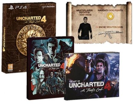 Uncharted: 4 A Thief’s End (Путь Вора) Special Edition (Специальное издание) Русская Версия (PS4)