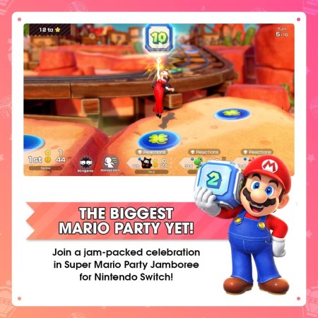  Super Mario Party Jamboree   (Switch)  Nintendo Switch