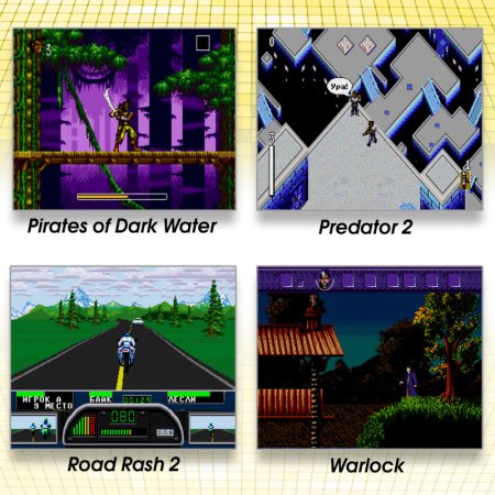 Сборник игр 89 в 1 (16B24 Horror) Русская Версия (16 bit) (no box) 