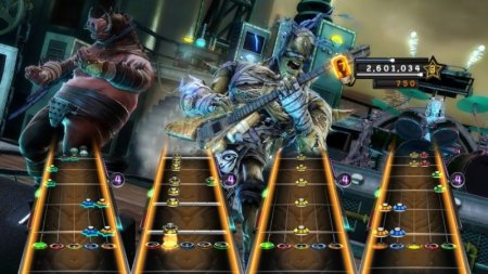Guitar Hero: Warriors of Rock Band Bundle ( +  +  + ) (Xbox 360)