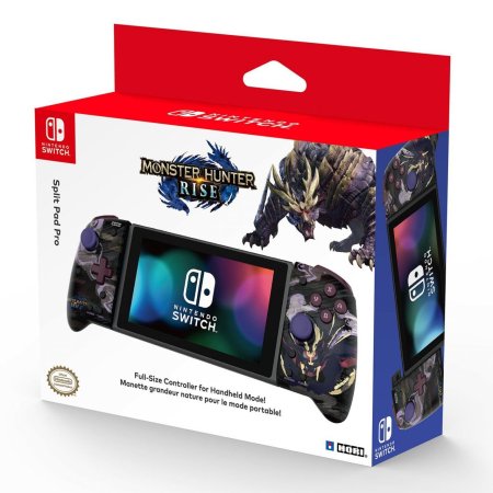 Контроллеры Split Pad Pro для Nintendo Switch (Monster Hunter: Rise) HORI (AD21-001U) (Switch)