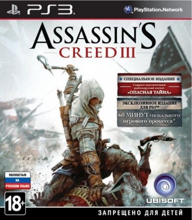   Assassin's Creed 3 (III)   (Special Edition)   (PS3)  Sony Playstation 3