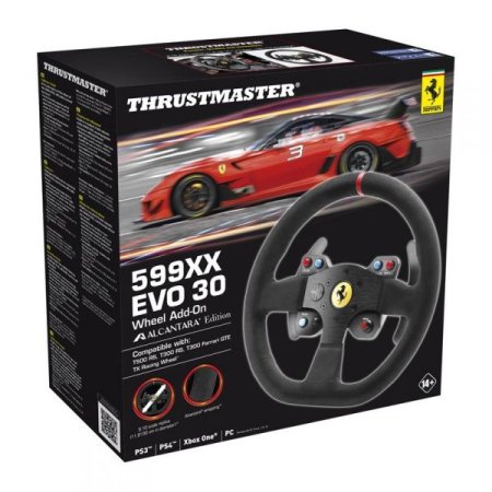 Руль Thrustmaster 599XX EVO 30 Wheel Add-On Alcantara Edition PC/PS3/Xbox One/PS4 (PS3) 