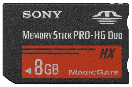   (Memory Card) Sony Memory Stick PRO-HG DUO 8 GB  (PSP) USED / 